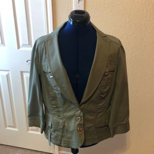 Amazing Olive Color Lightweight Jacket
